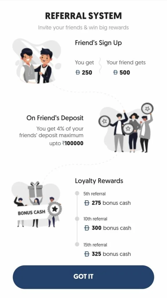 Fantasy Akhada Referral Program