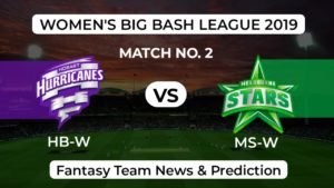 HB-W vs MS-W Dream 11 Team