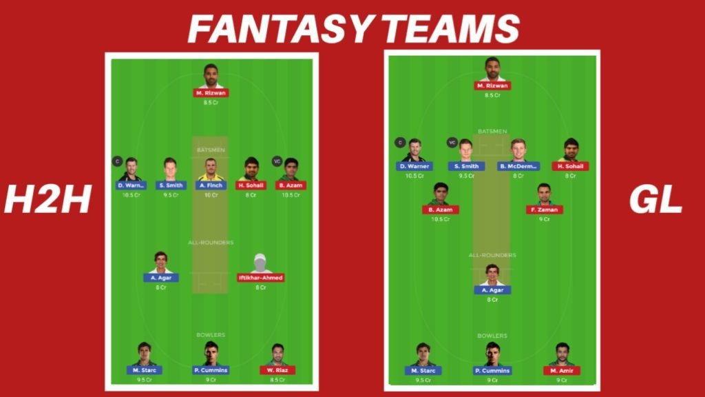 AUS vs PAK 2nd T20 Dream11 Team Prediction