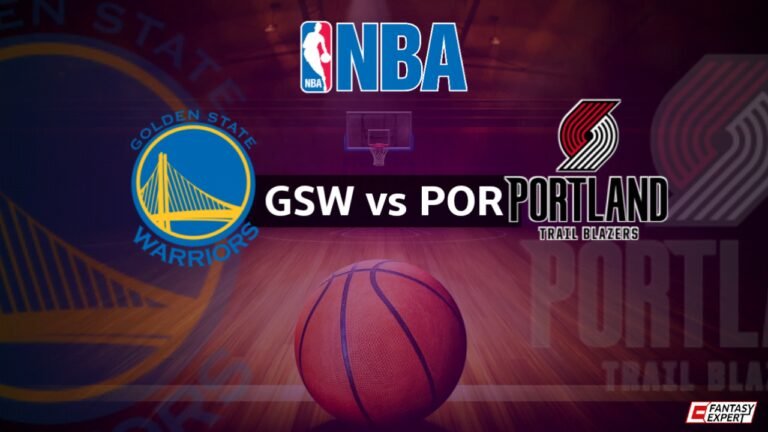 NBA: GSW vs POR Dream11 match prediction