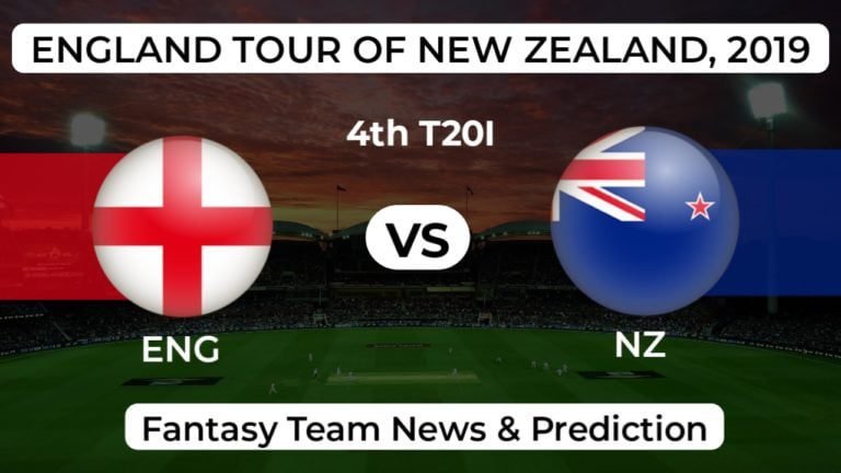 ENG vs NZ 4th T20 Dream11 Team Prediction