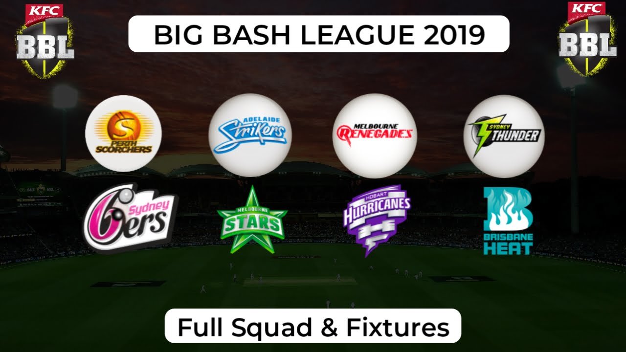 Big Bash League 2019-20 | Team Squads, About League And Fixtures