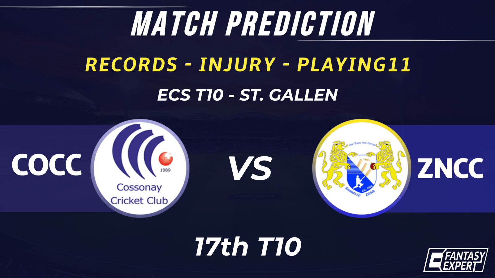 COCC vs ZNCC Dream11 Team Prediction COCC vs ZNCC Dream11 Team Prediction