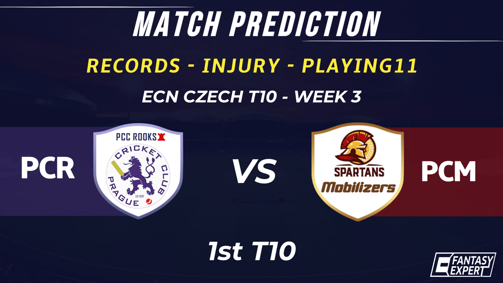 PCR vs PCM Dream11 Team Prediction PCR vs PCM Dream11 Team Prediction