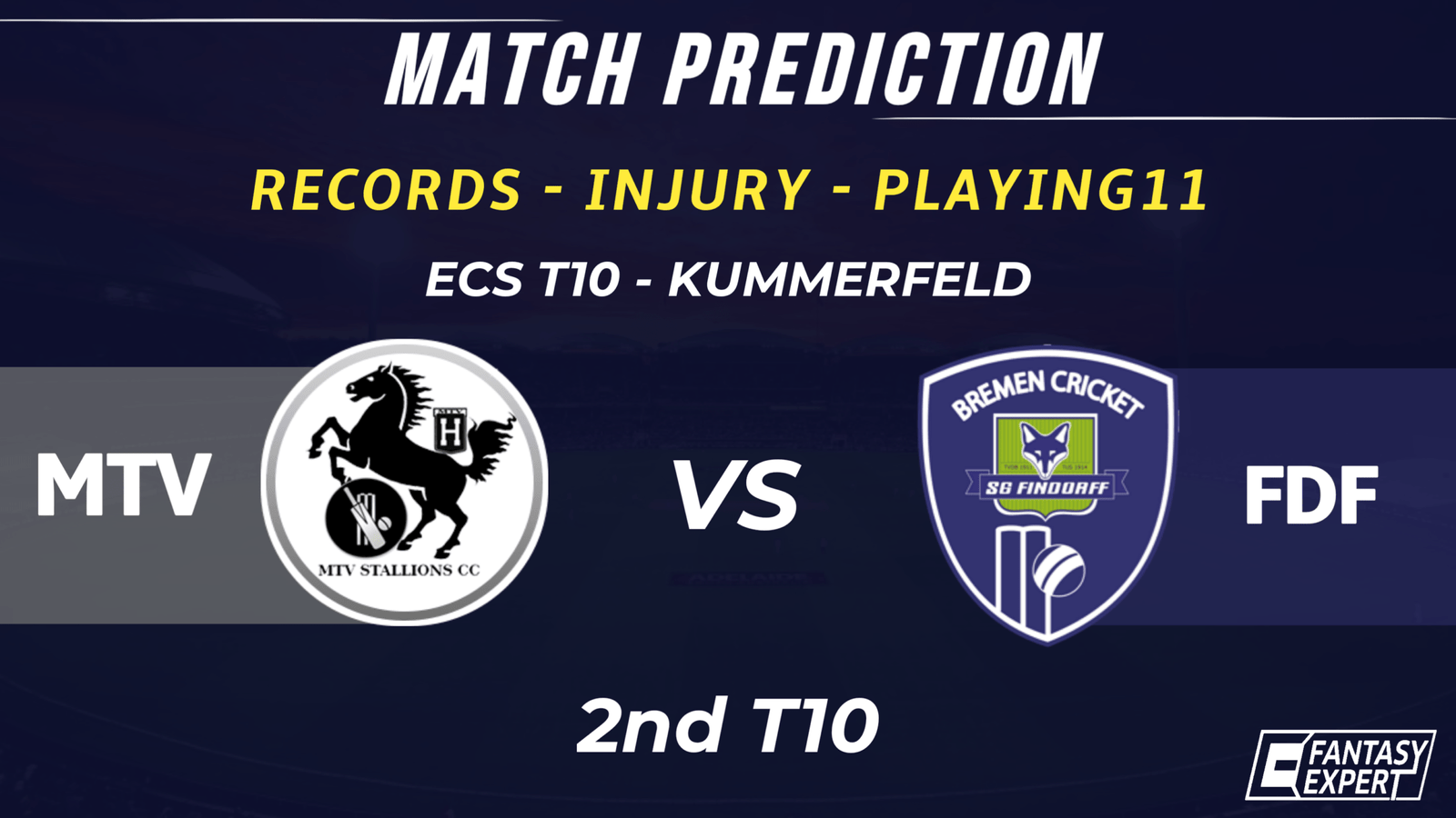 MTV vs FDF Dream11 Team Prediction MTV vs FDF Dream11 Team Prediction