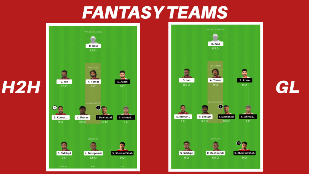 VFB vs KSV Dream11 Team