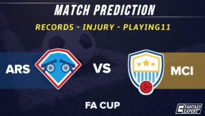 ARS vs MCI Dream11 Team Prediction