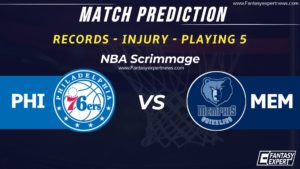 PHI vs MEM Dream11 Team Pediction