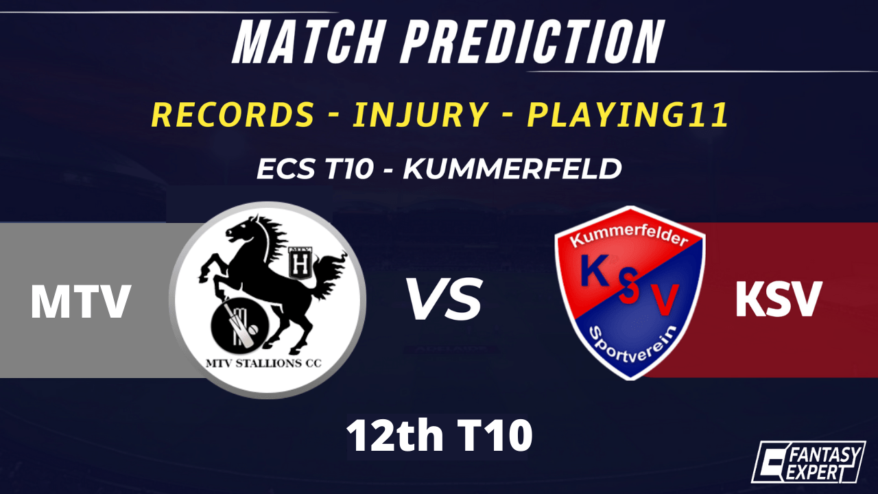 MTV vs KSV Dream11 Team Prediction MTV vs KSV Dream11 Team Prediction