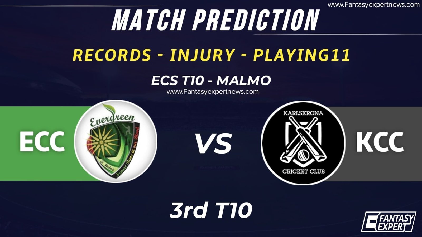 ECC vs KCC Dream11 Prediction ECC vs KCC Dream11 Prediction
