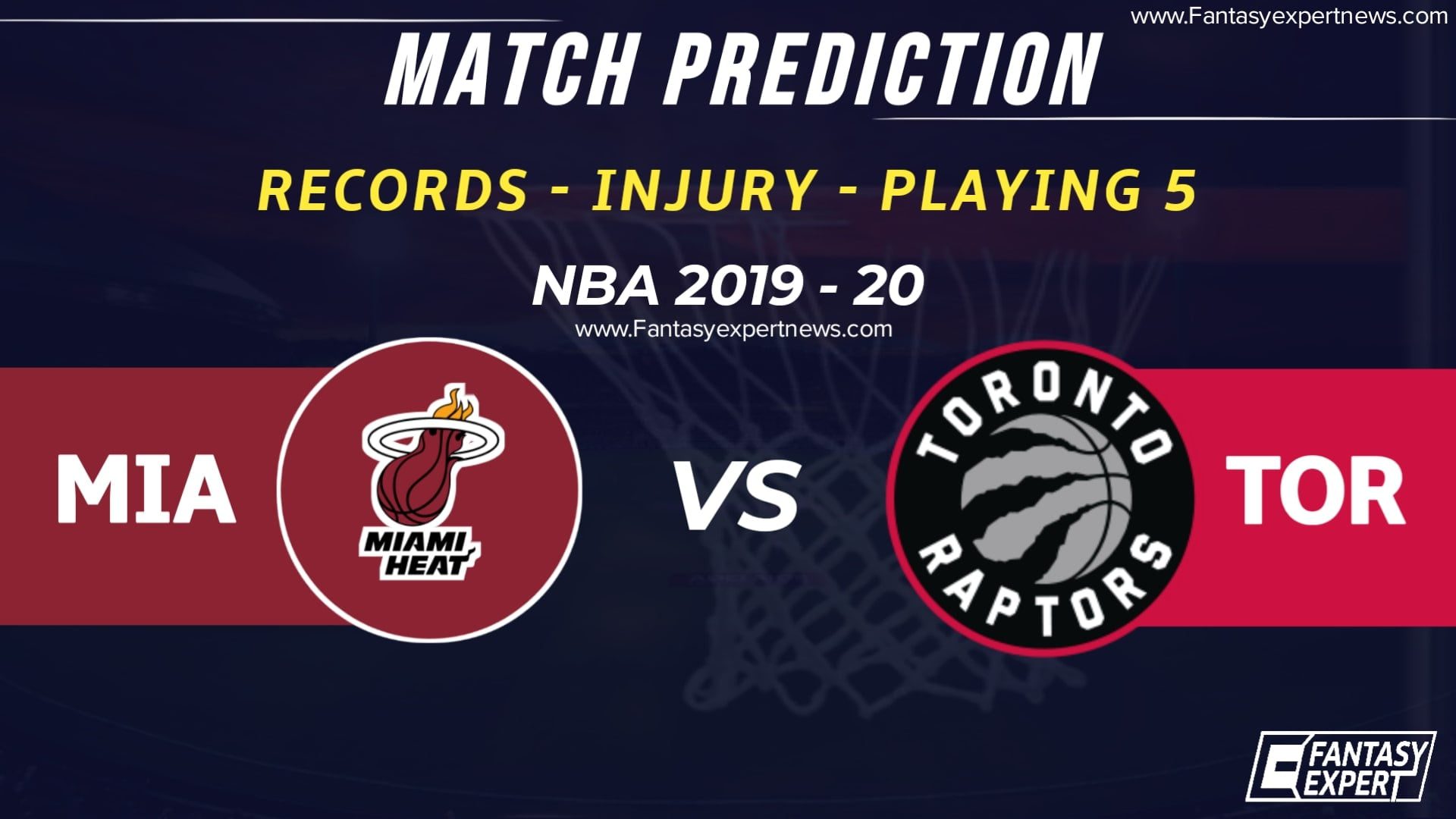 MIA vs TOR Dream11 Team Prediction