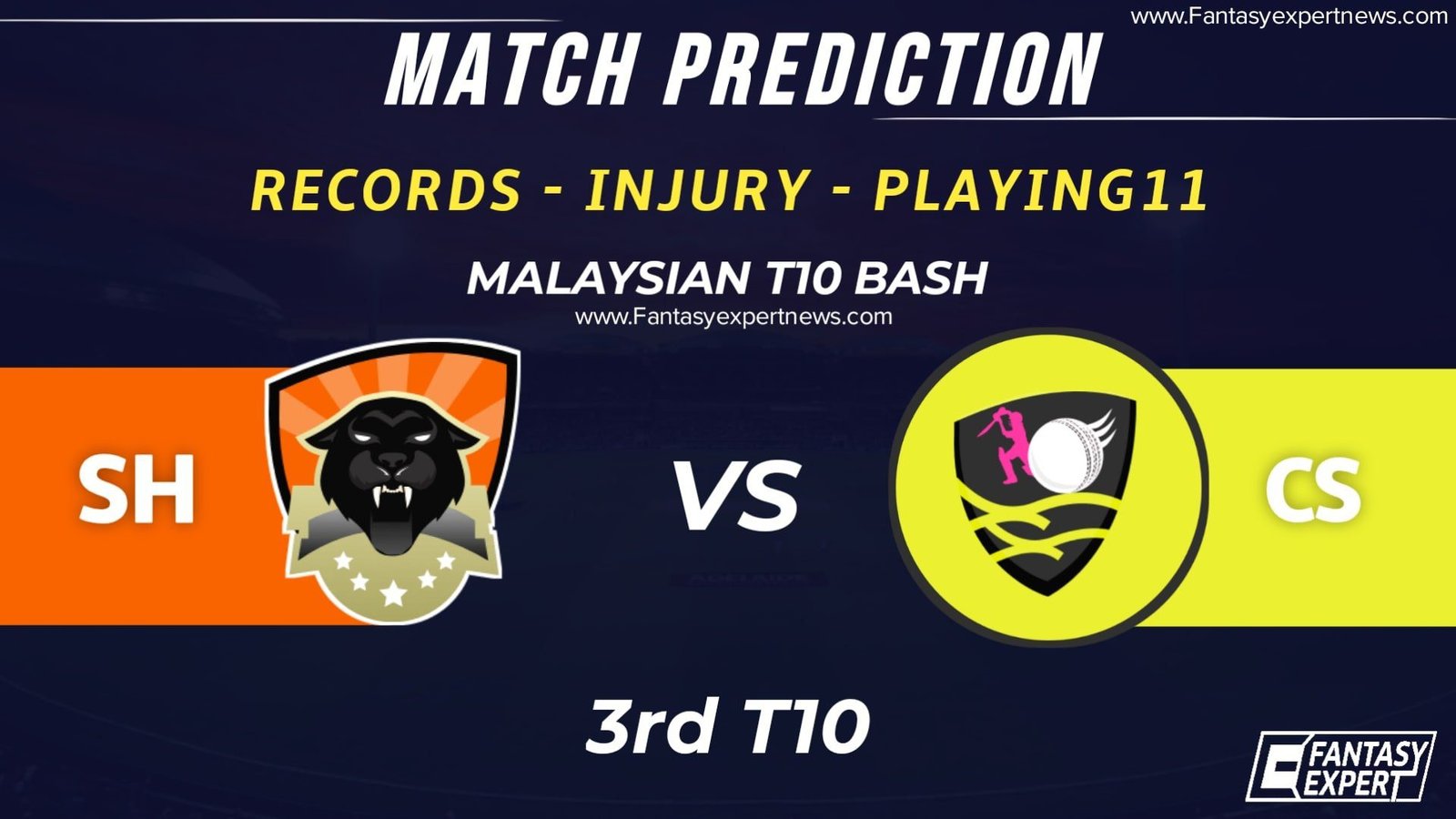 SH vs CS Dream11 Team Prediction SH vs CS Dream11 Team Prediction