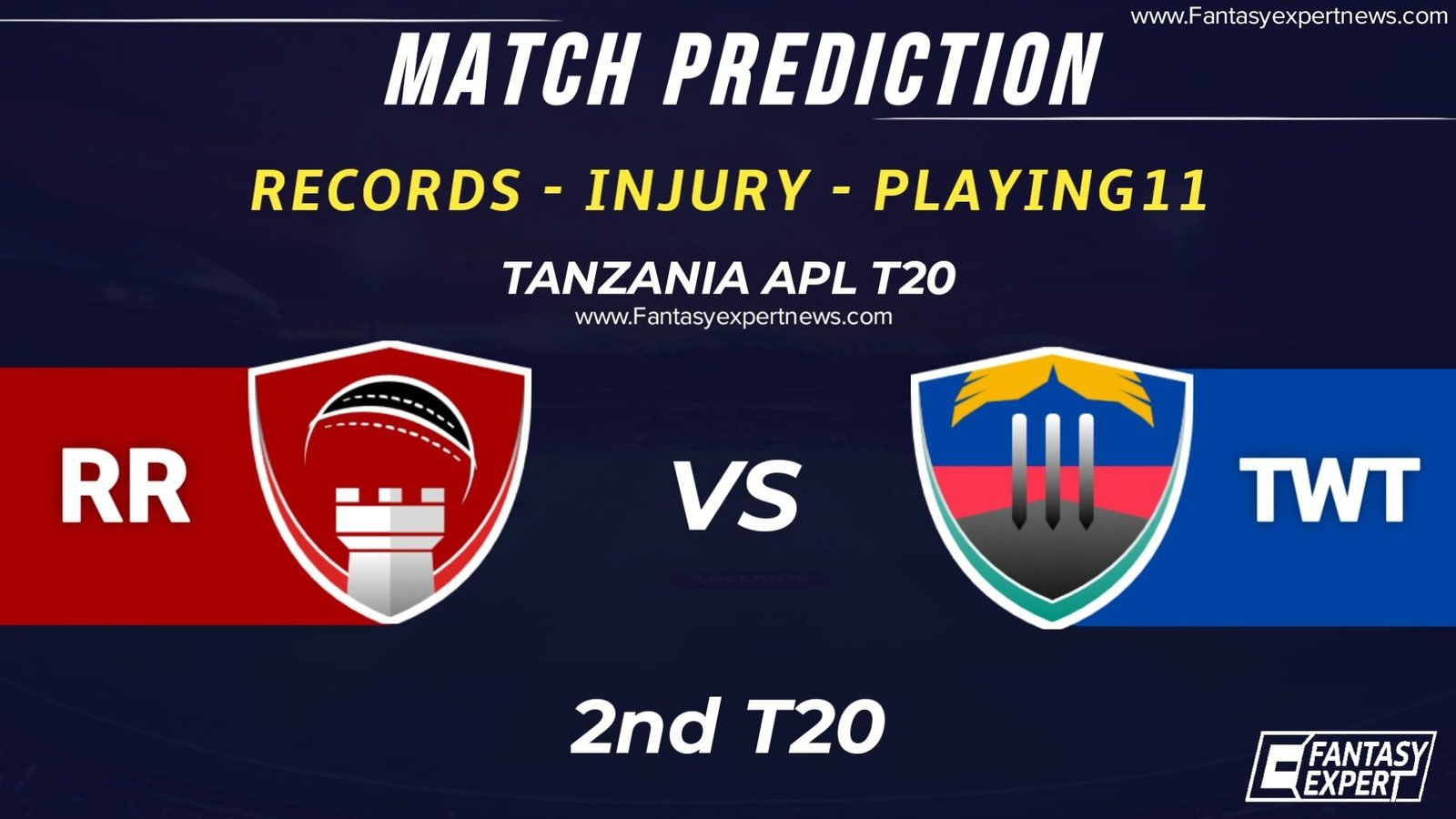RR vs TWT Dream11 Team Prediction RR vs TWT Dream11 Team Prediction