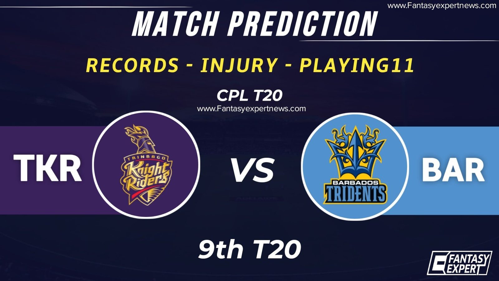 TKR vs BAR Dream11 Team Prediction TKR vs BAR Dream11 Team Prediction