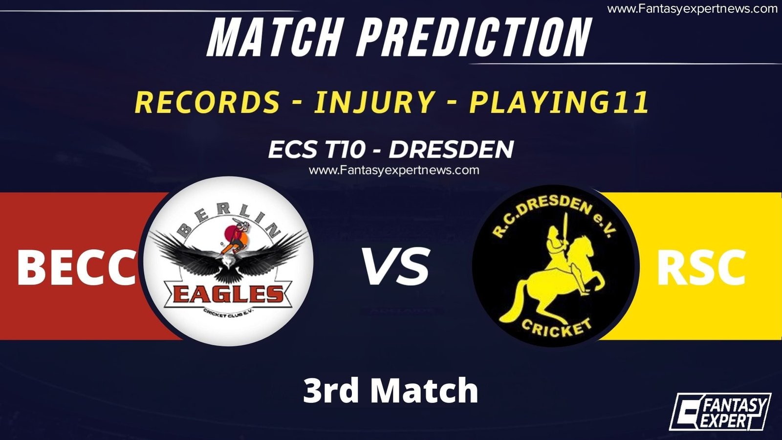 BECC vs RCD Dream11 Prediction BECC vs RCD Dream11 Prediction
