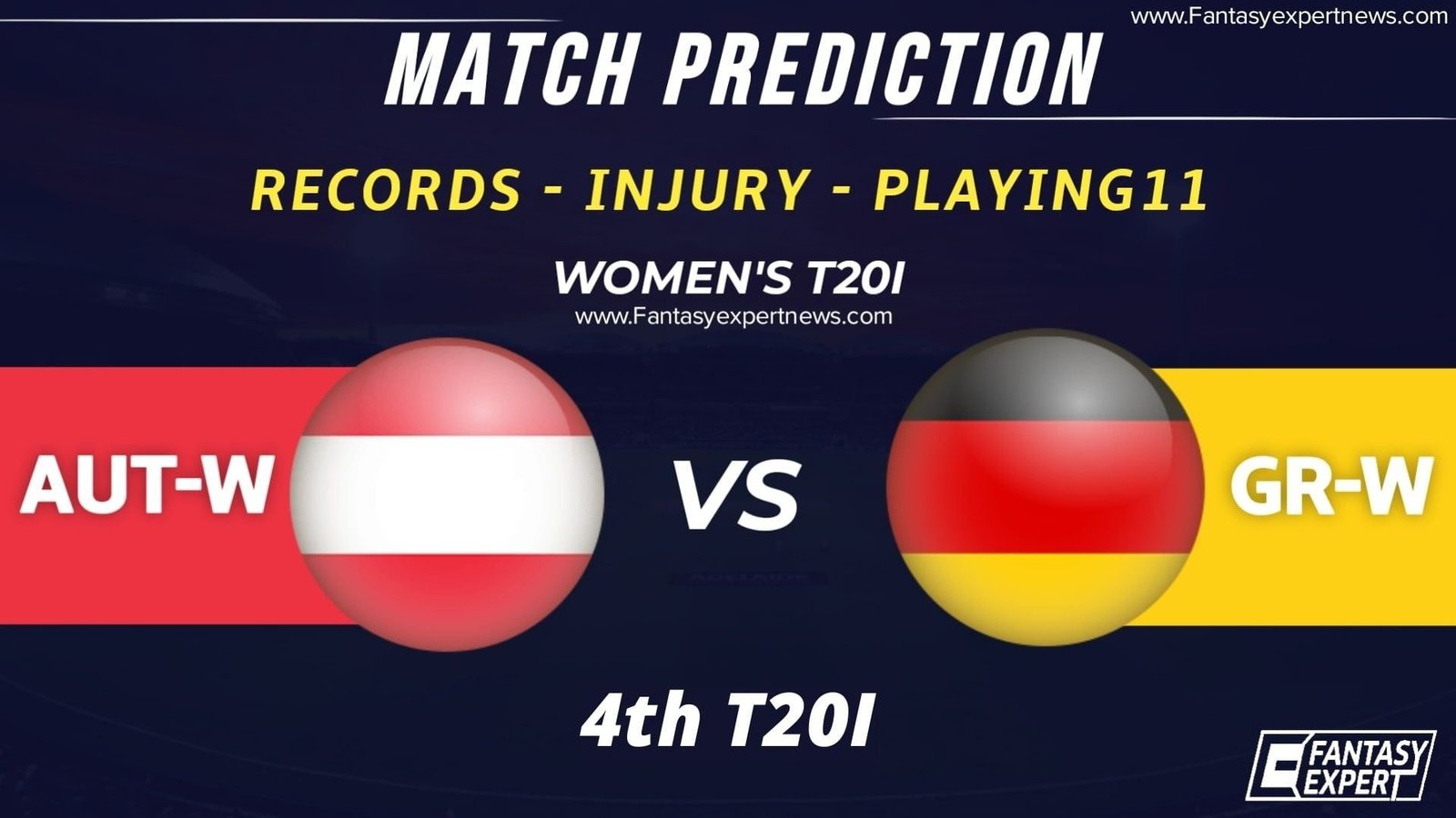 AUT-W vs GR-W Dream11 Prediction AUT-W vs GR-W Dream11 Prediction