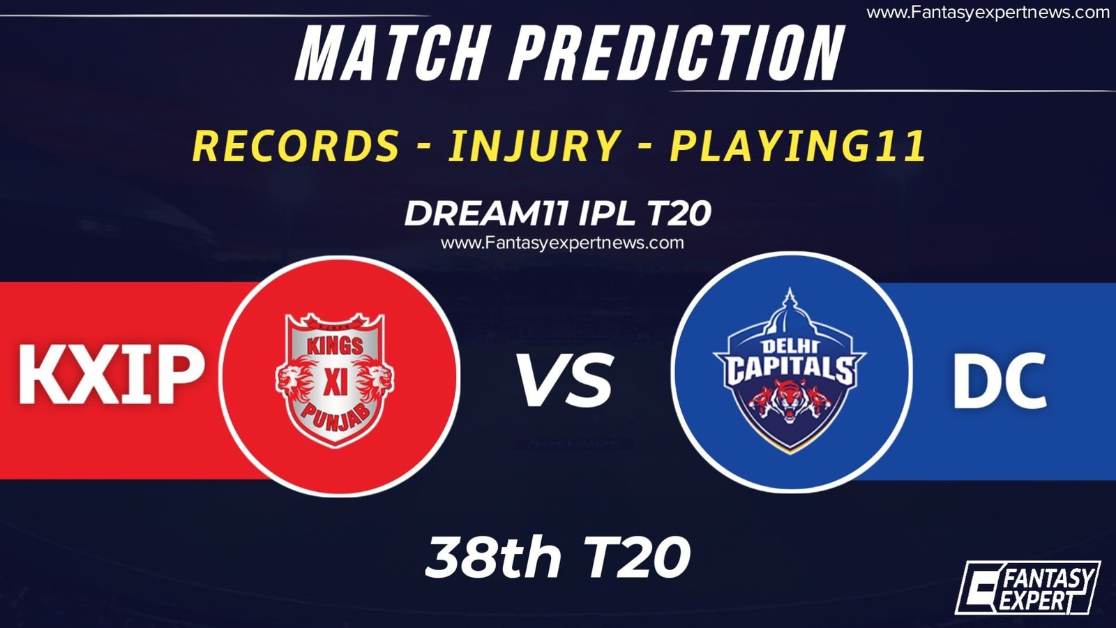 KXIP vs DC Dream11 Team Prediction KXIP vs DC Dream11 Team Prediction