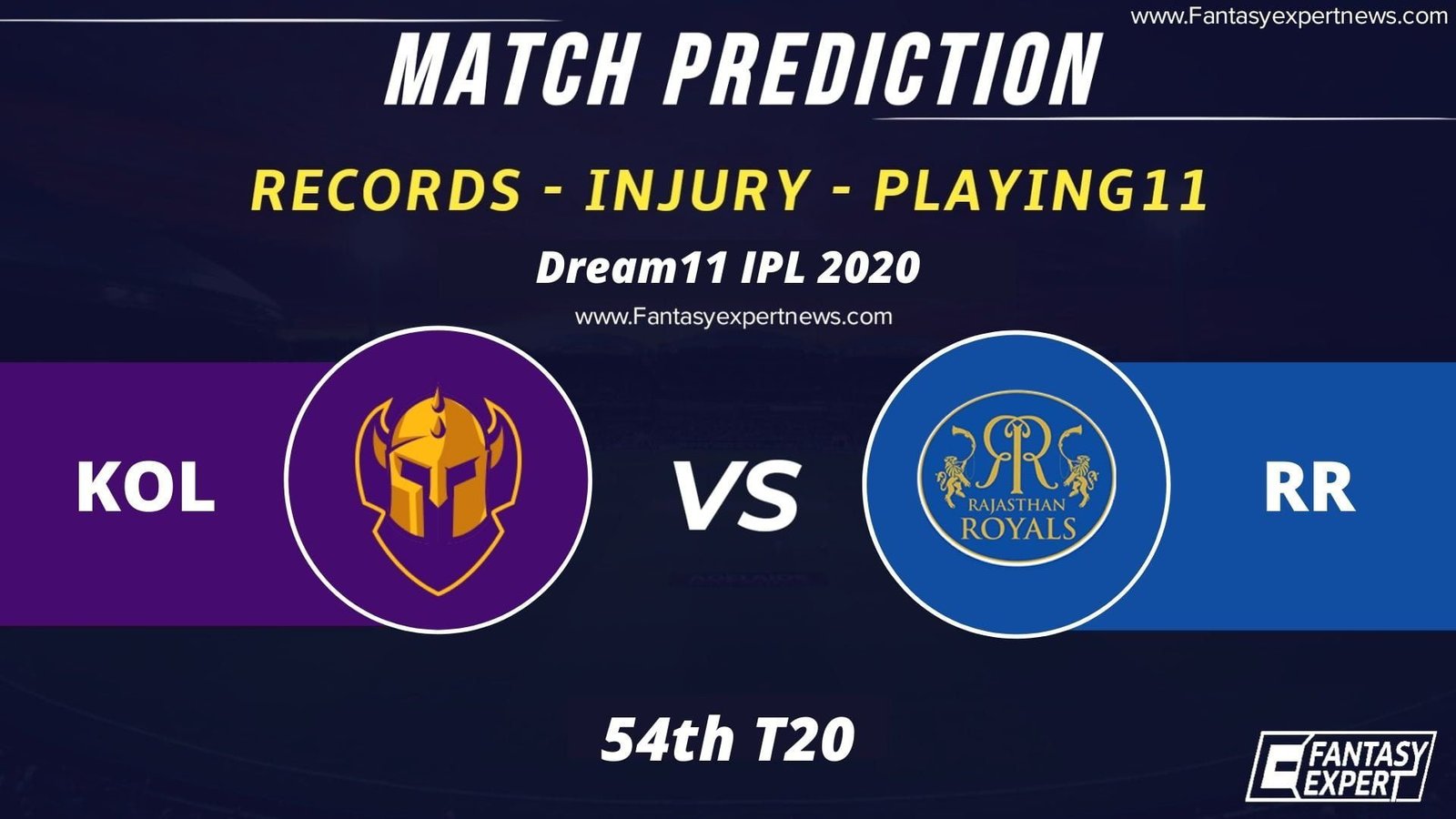 KOL vs RR Grand League Team KOL vs RR Grand League Team
