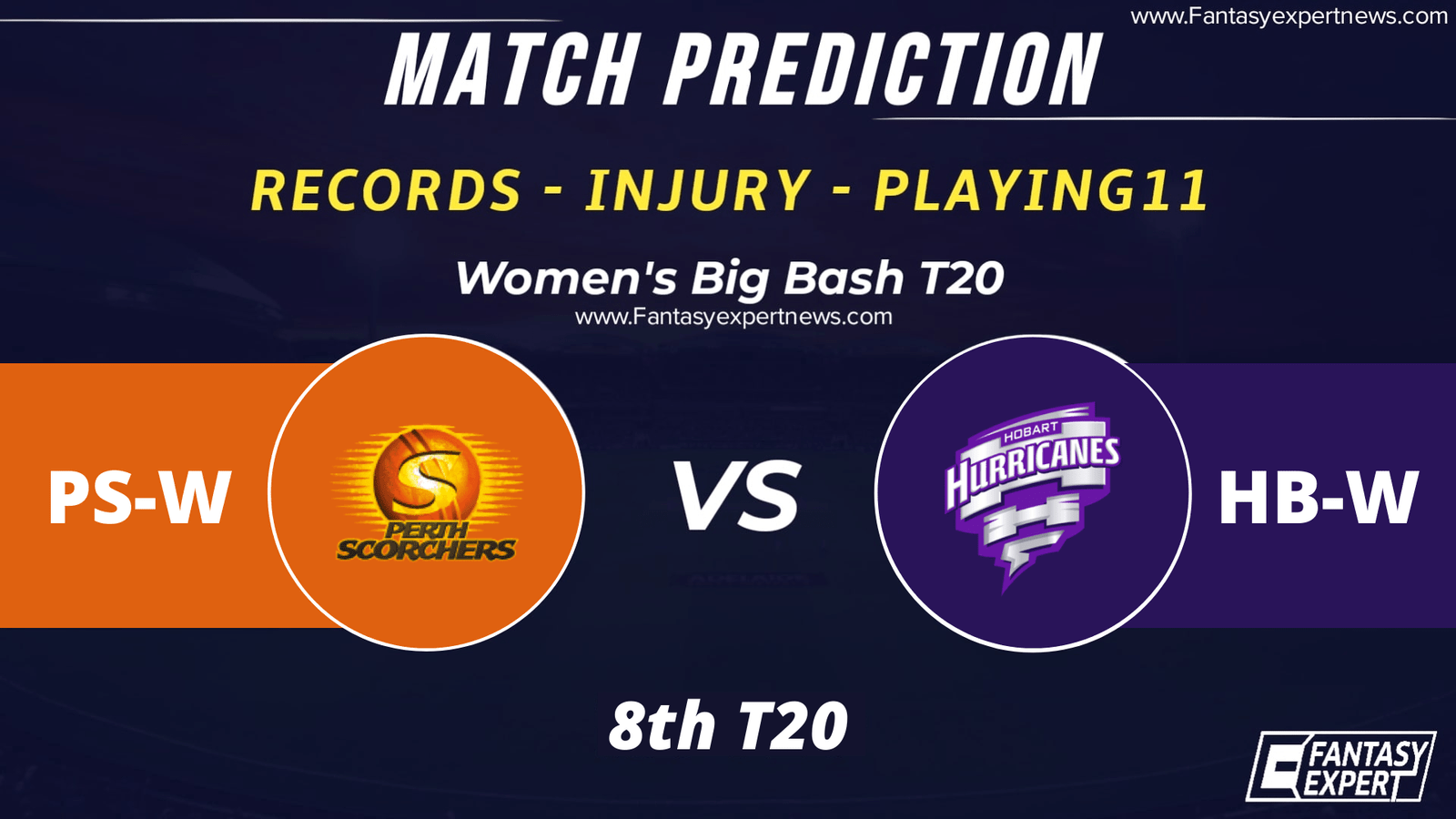 PS-W vs HB-W Dream11 Team Prediction PS-W vs HB-W Dream11 Team Prediction