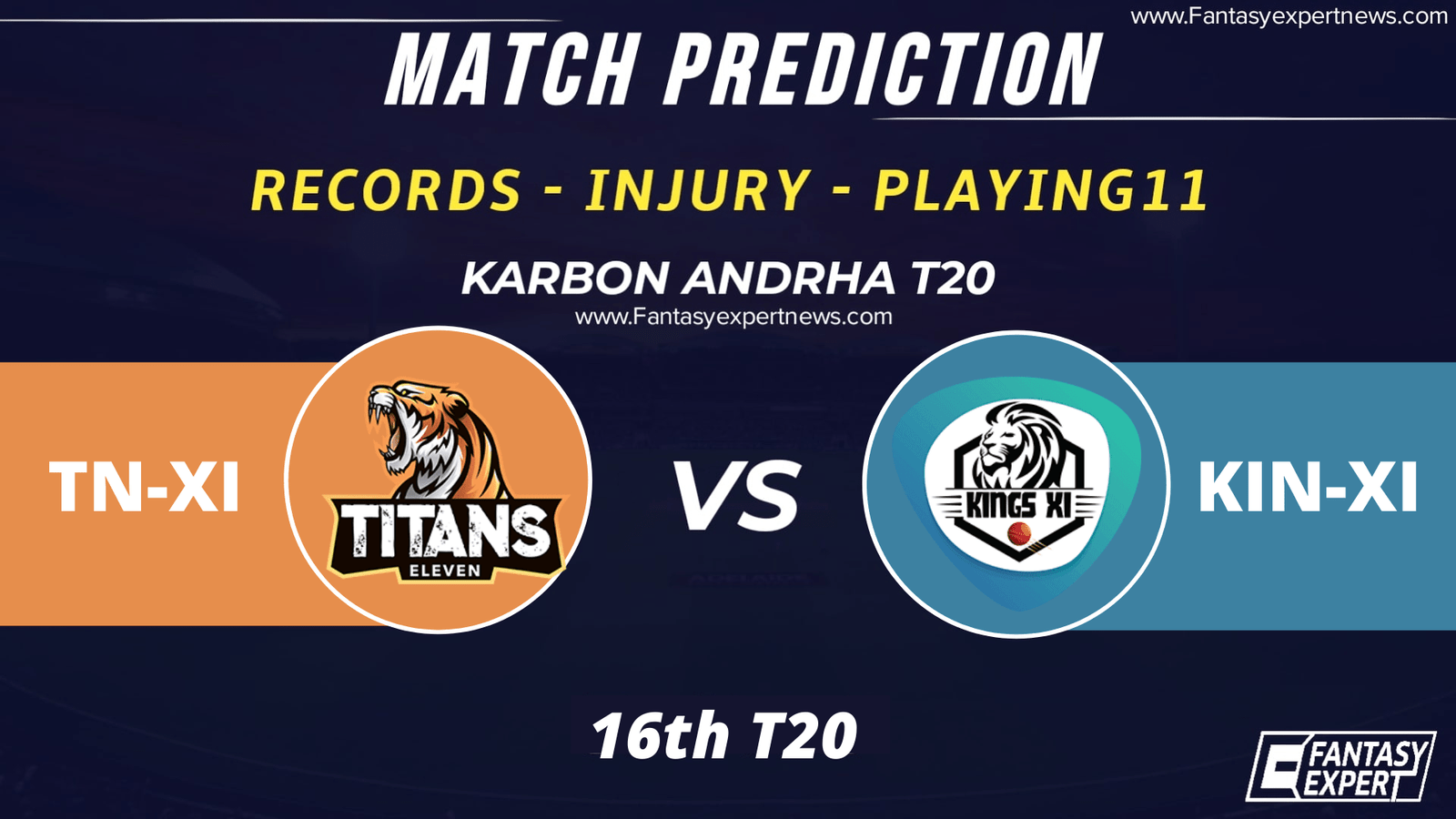 TN-XI vs KIN-XI Dream11 Team Prediction TN-XI vs KIN-XI Dream11 Team Prediction