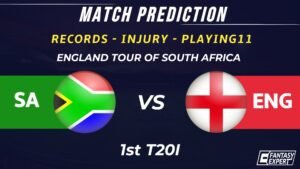 SA vs ENG Dream11 Team Prediction