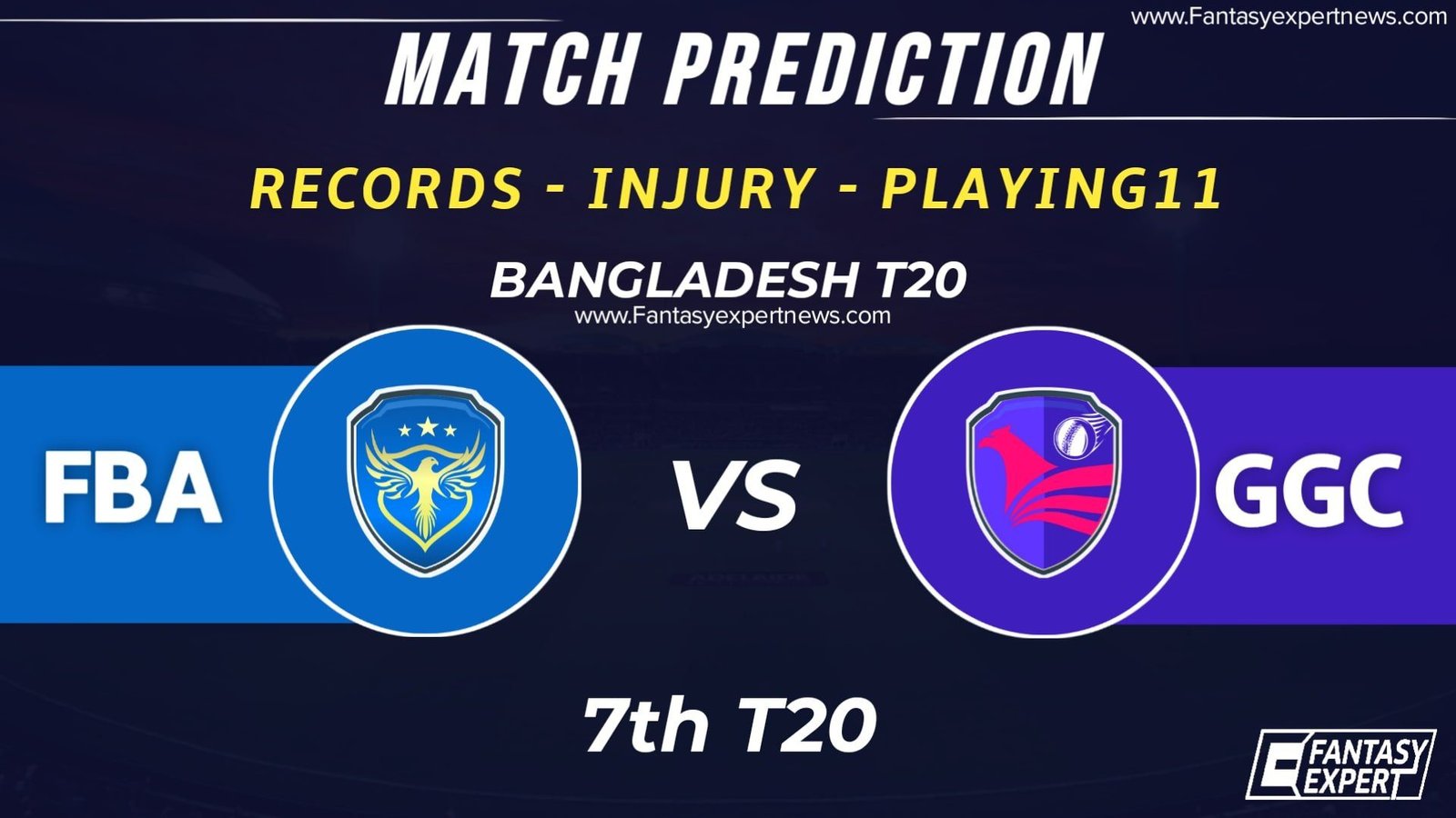 FBA vs GGC Dream11 Team FBA vs GGC Dream11 Team