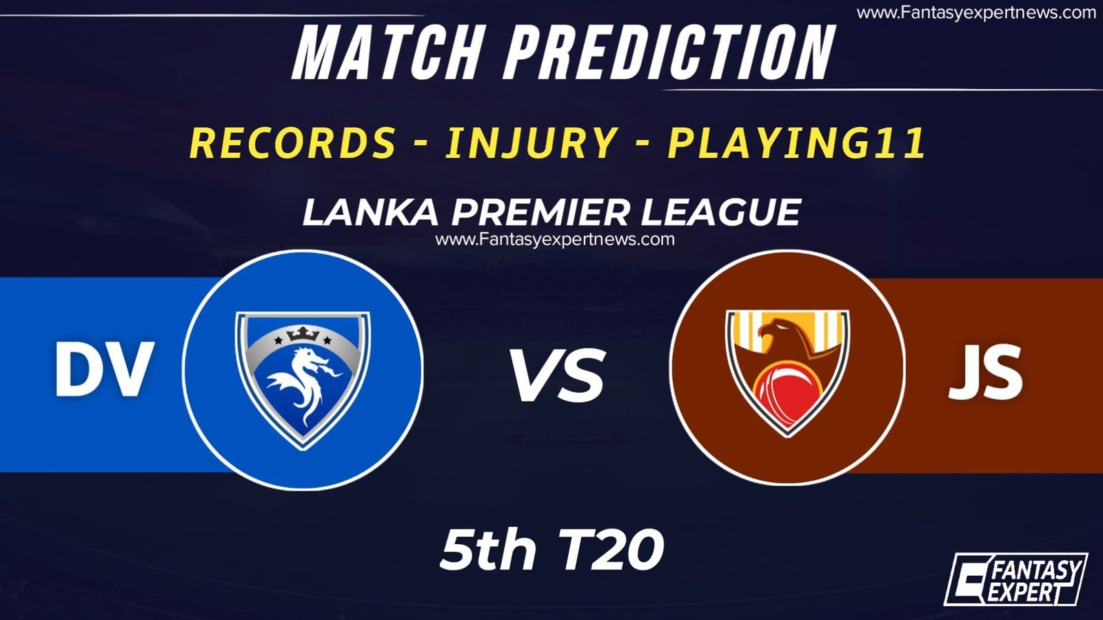 DV vs JS Dream11 Team Prediction DV vs JS Dream11 Team Prediction