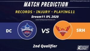 DC vs SRH 2nd Qualifier Match