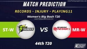 ST-W vs MR-W Dream11 Prediction