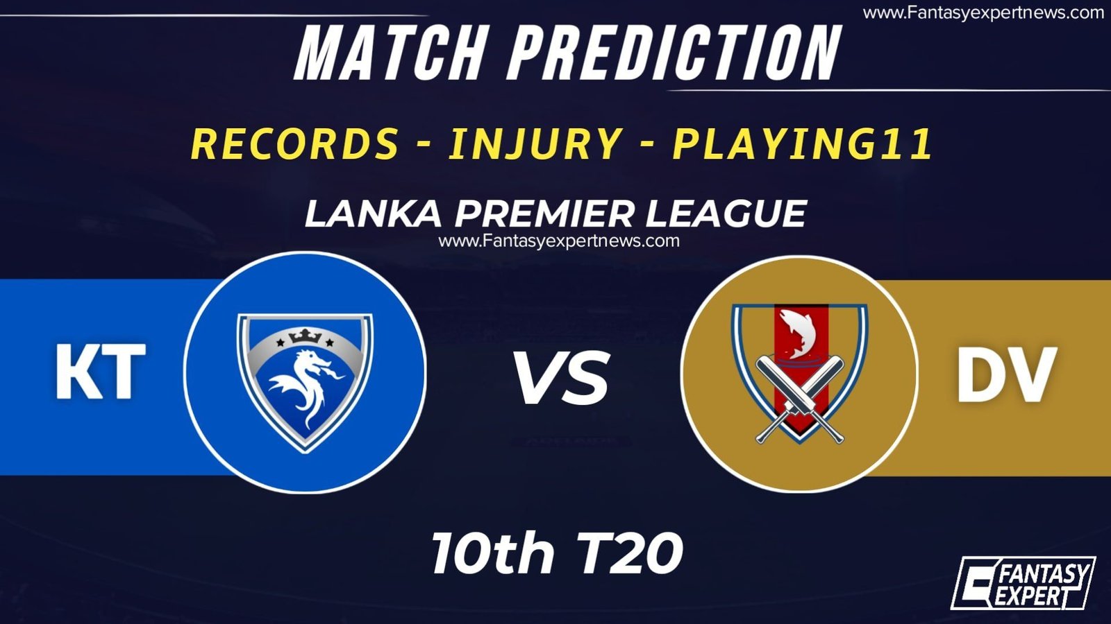 KT vs DV Dream11 Team Prediction KT vs DV Dream11 Team Prediction