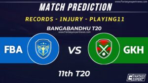 FBA vs GKH Grand League Team