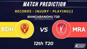 BDH vs MRA Grand League Team