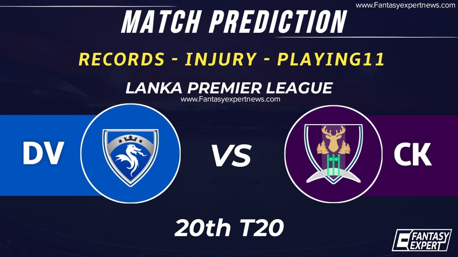 DV vs CK Dream11 Team DV vs CK Dream11 Team
