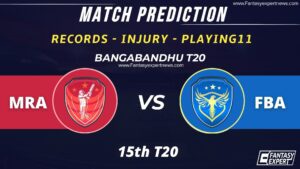 MRA vs FBA Dream11 Team Prediction