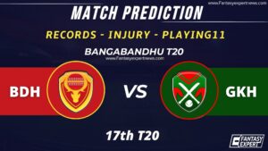 BDH vs GKH Dream11 Prediction