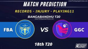 FBA vs GGC Dream11 Team Prediction