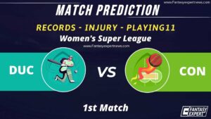 DUC vs CON Player Stats and Records