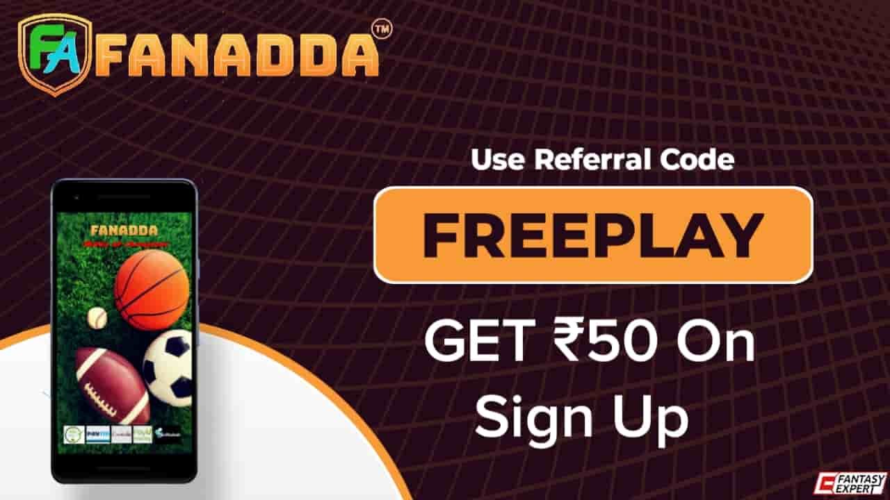 Fanadda Refer Code - Fanadda Fantasy App Deposit offers & Referral Code Fanadda Refer Code - Fanadda Fantasy App Deposit offers & Referral Code