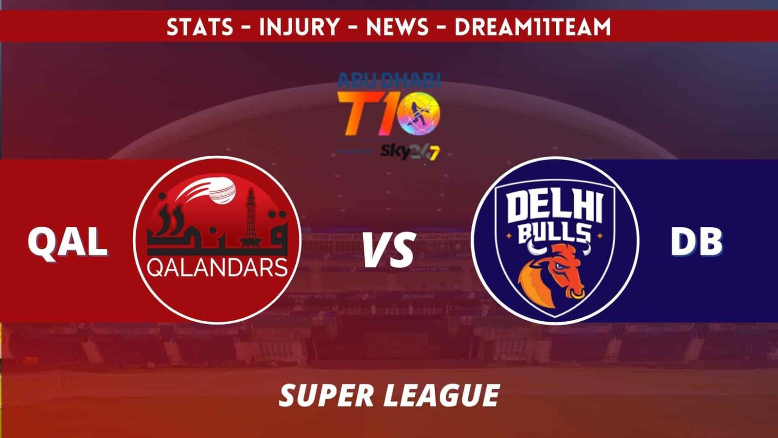 QAL vs DB Today Dream11 Team QAL vs DB Today Dream11 Team