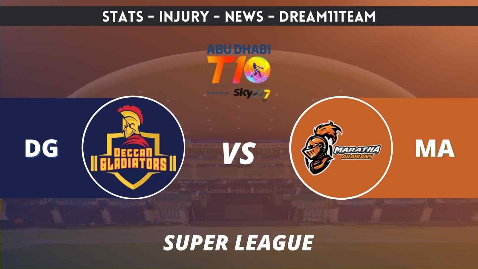 DG vs MA Today Dream11 Prediction DG vs MA Today Dream11 Prediction