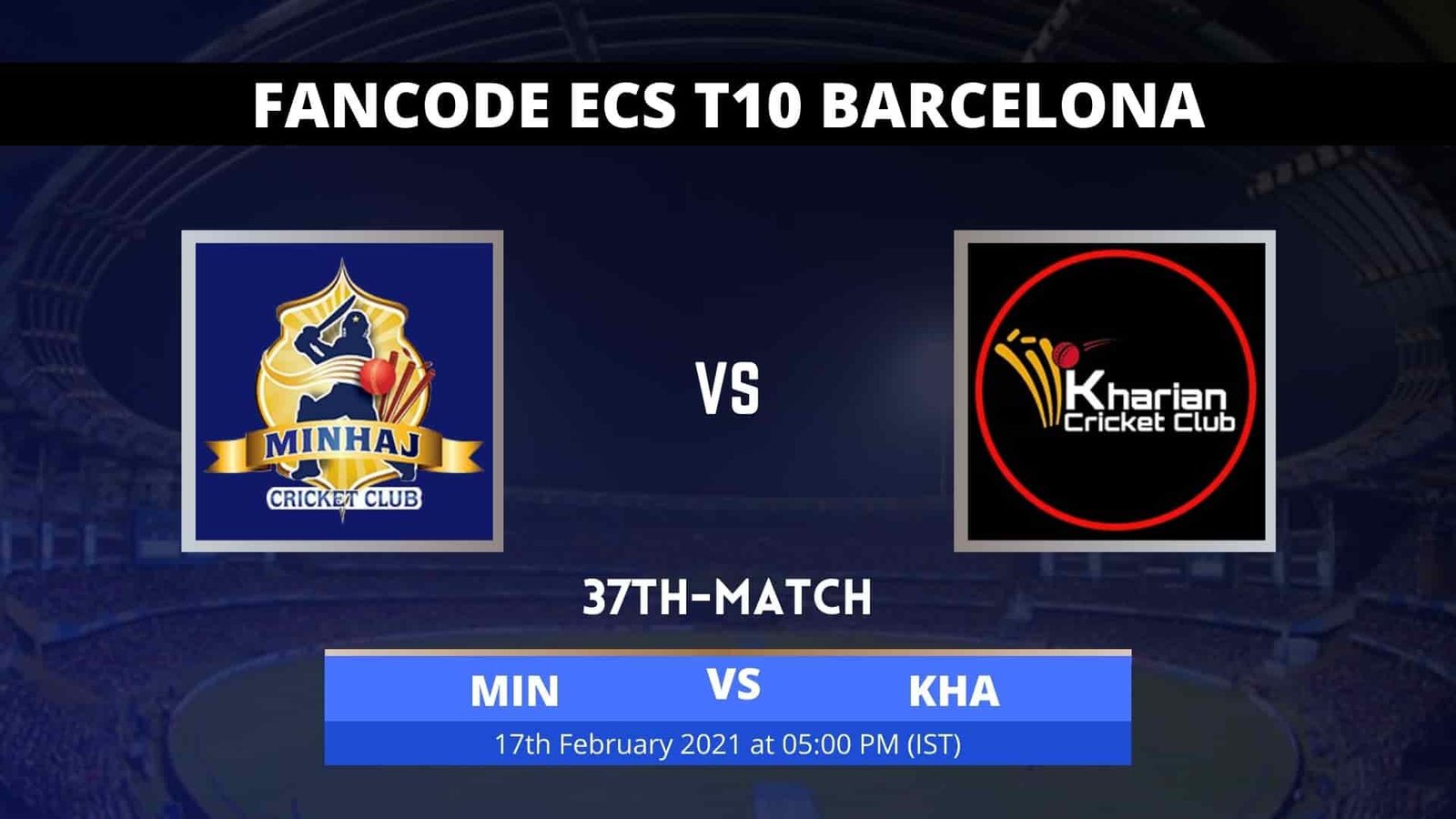 MIN vs KHA Player Stats and Records MIN vs KHA Player Stats and Records