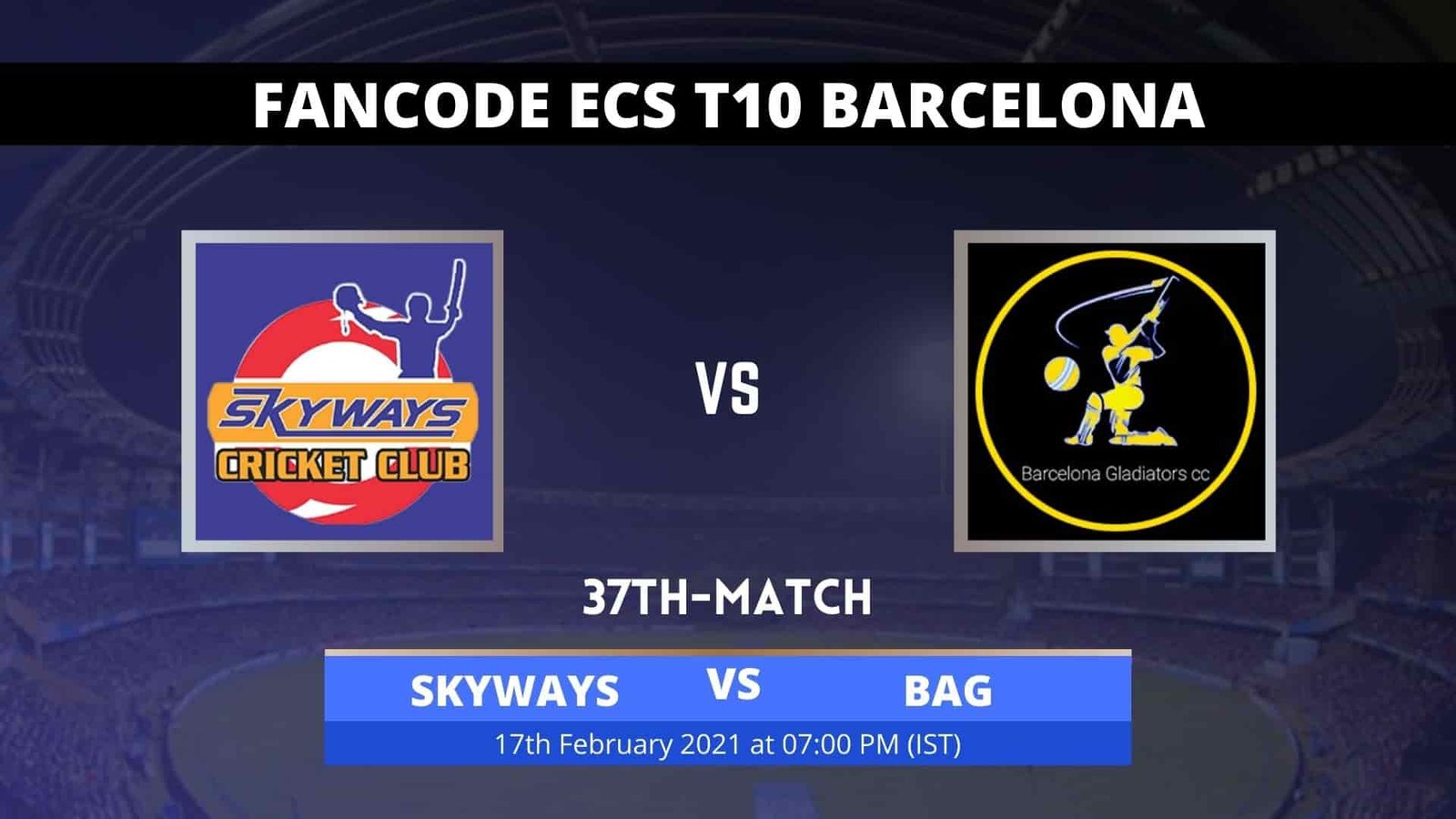 SKY vs BAG Player Stats and Records SKY vs BAG Player Stats and Records