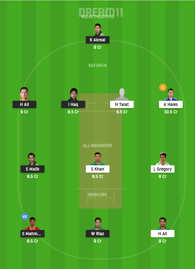 PES vs ISL Dream11 Team Prediction For Grand League