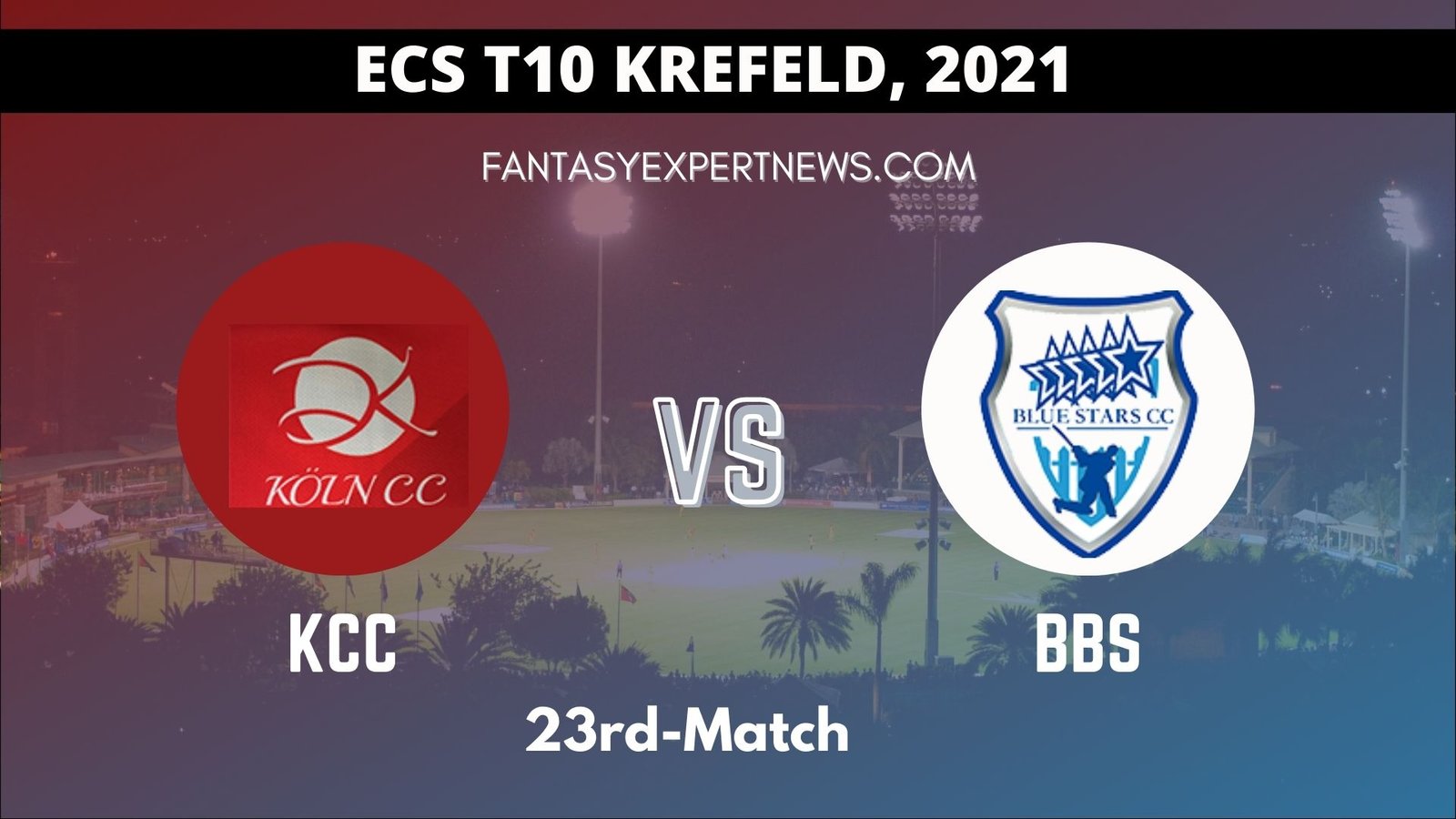 KCC vs BBS Player Stats and Record KCC vs BBS Player Stats and Record