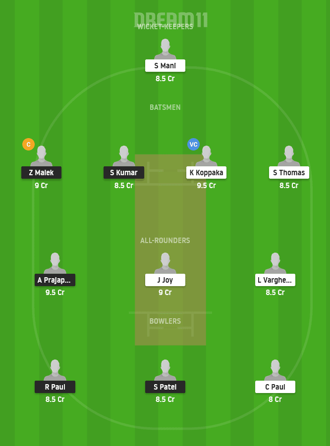 AUM vs RST Dream11 Team For Small League