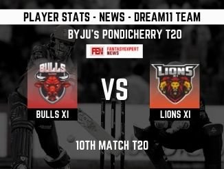BUL vs LIO Dream11 Prediction, Player Stats, Playing11, Fantasy Cricket Tips, Top Picks, 11th Match: Pondicherry T20 2021 BUL vs LIO Dream11 Prediction, Player Stats, Playing11, Fantasy Cricket Tips, Top Picks, 11th Match: Pondicherry T20 2021