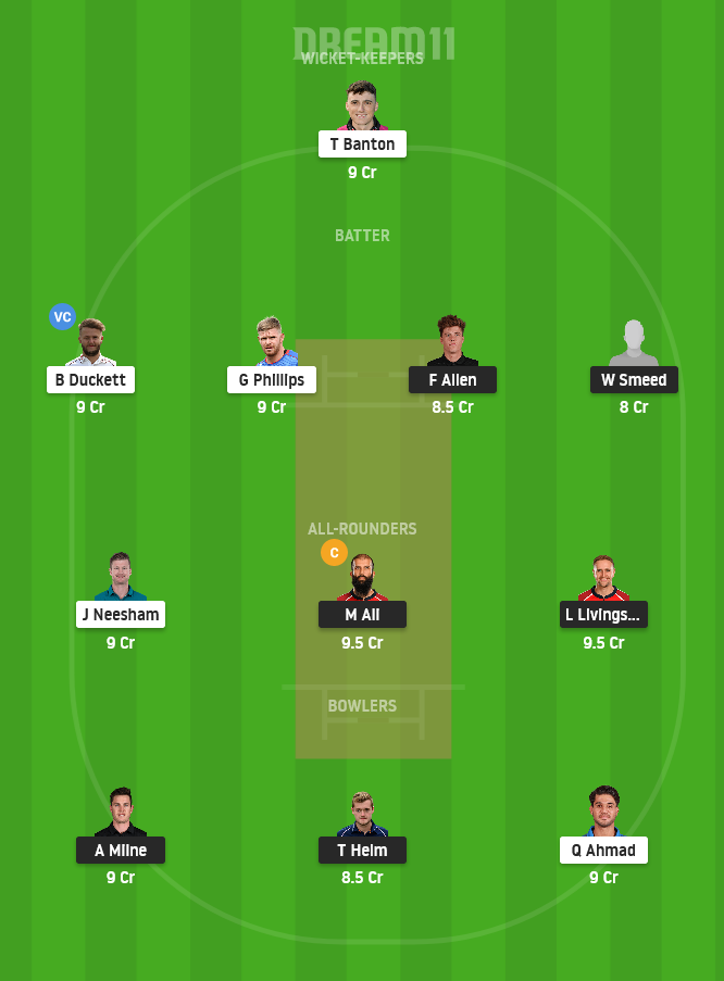 BPH vs WEF Dream11 Team Prediction for Small League