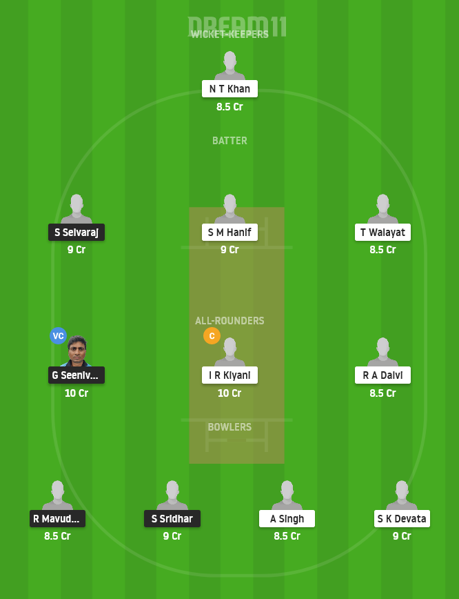 HSG vs LAN Dream11 Team Prediction for Small League