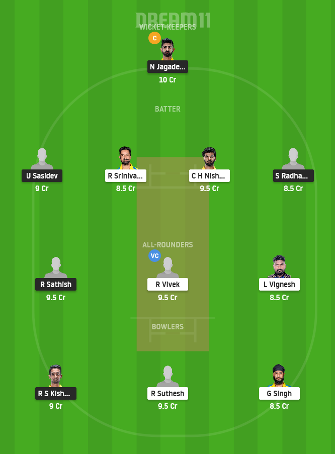 CSG vs DD Dream11 Team Prediction for Small League