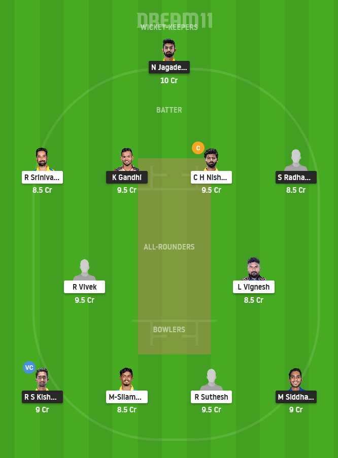 CSG vs DD Dream11 Team Prediction for Grand League